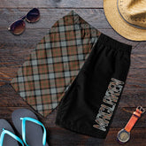 MacLaren Weathered Tartan Crest Men's Short - Cross Style
